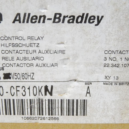 Allen Bradley Control Relay Hilffschütz 700-CF310 700-CF310KN 400V - Maranos.de