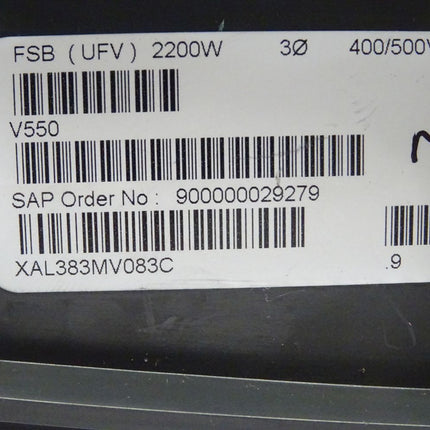Getriebebau NORD AG SK2200/3 CV 77522080/9939 Frequenzumrichter