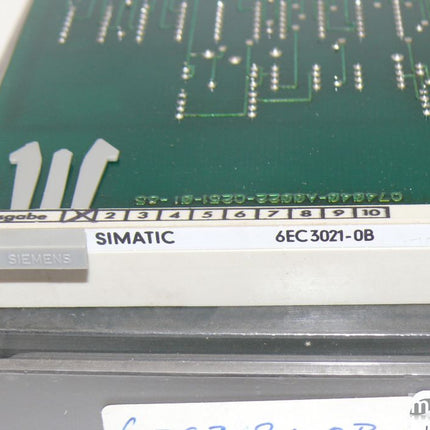 Siemens 6EC3021-0B Simatic C3 6EC3 021-0B Simadyn