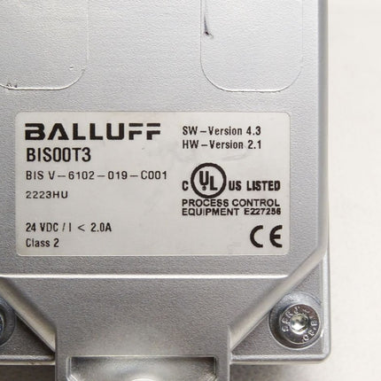 Balluff BIS00T3 BIS V-6102-019-C001 Multifrequenz-Auswerteeinheit - Maranos.de