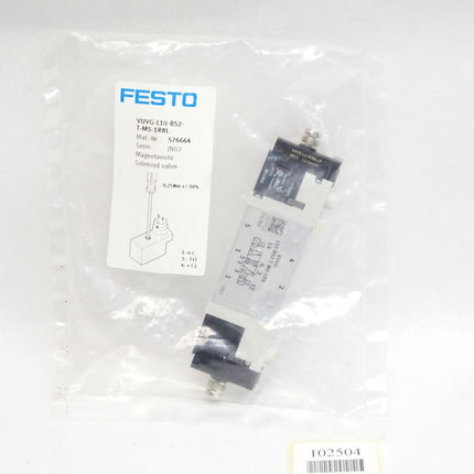 Festo 576664 VUVG-L10-B52-T-M5-1R8L Magnetventil / Neu OVP - Maranos.de