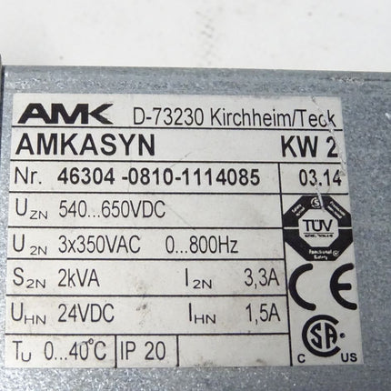 AMK AMKASYN KW2 46304-0810-1114085 v03.14 / Servomodul