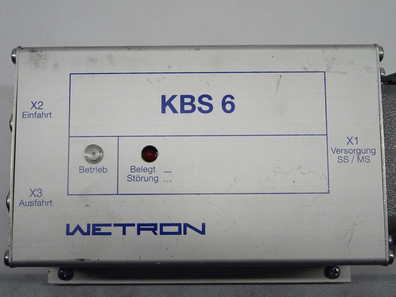 WETRON KBS6 54461 KBS-6 V1.3 2203/1303 VDE 0660 Kurvenblocksteuerung