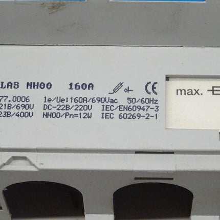 2x SILAS NH00 160A auf vynckier VMS33 verbaut
