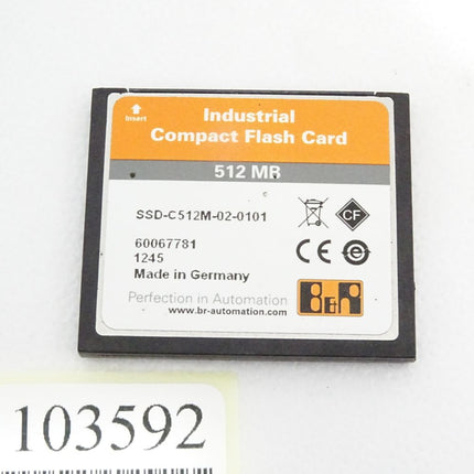 B&R CompactFlash 5CFCRD.0512-06 512MB - Maranos.de