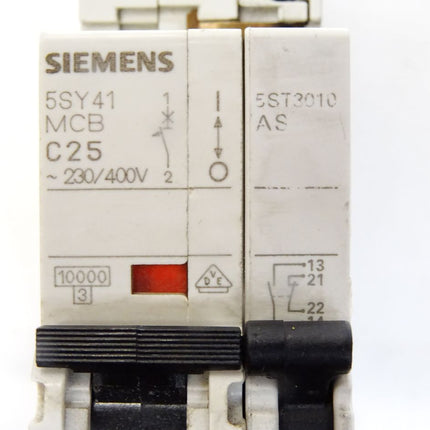 Siemens 5SY4125-7 5SY41 MCB C25 Leitungsschutzschalter