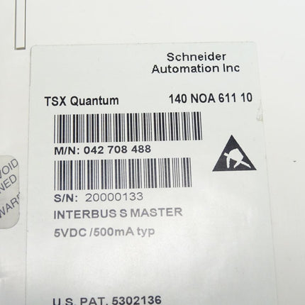 Schneider Automation TSX Quantum 140-NOA-611-10 140 NOA61110 140NOA61110 042708488 - Maranos.de
