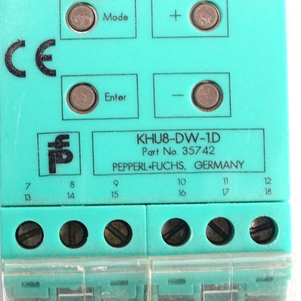 PEPPERL+FUCHS KHU8-DW-1.D 35742 K-System KHU8-DW-1D / KHU8-DW-1 D