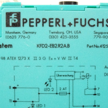 Pepperl+Fuchs K-System 41255 KFD2-EB2.R2A.B - Maranos.de
